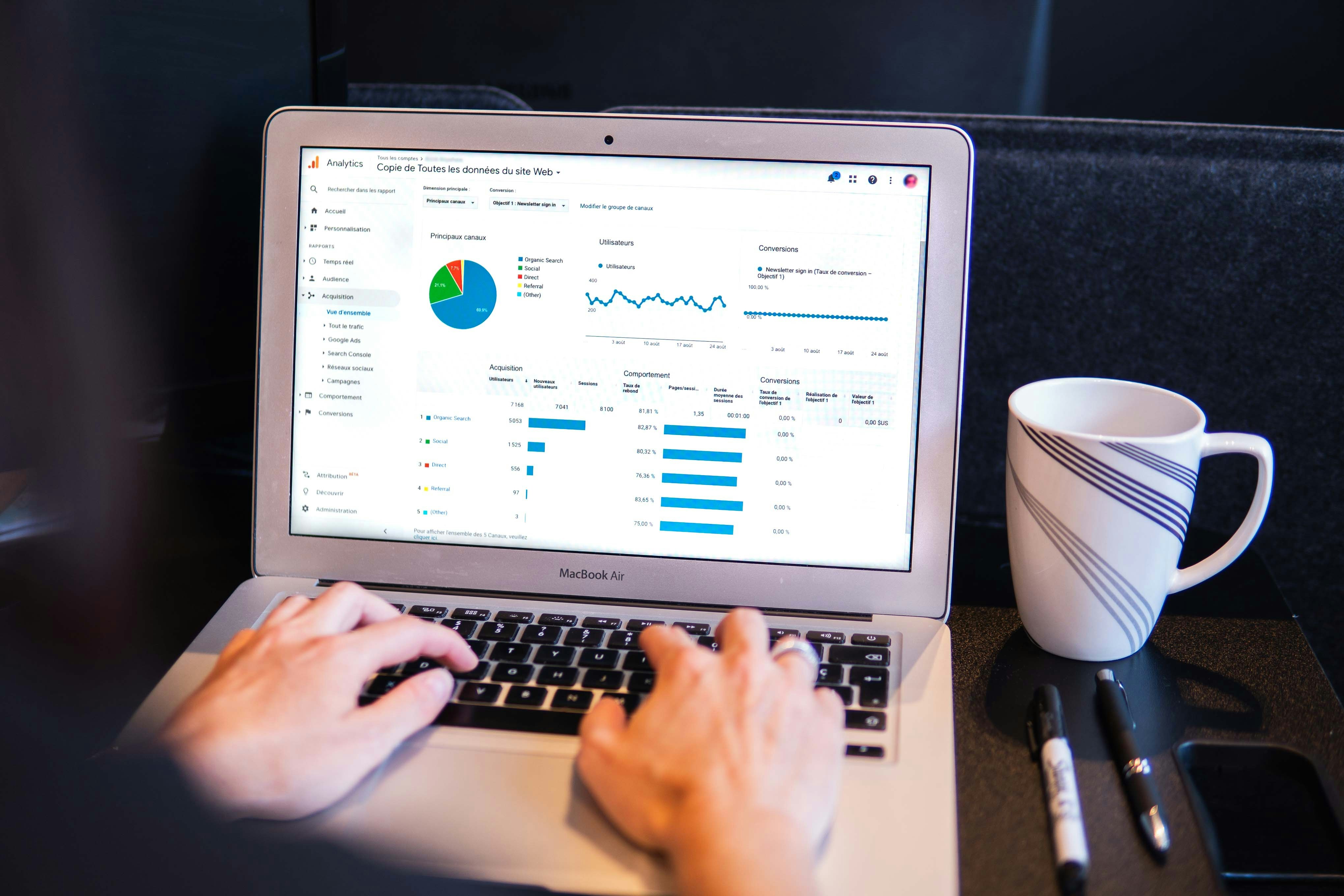 SEO Analytics Dashboard